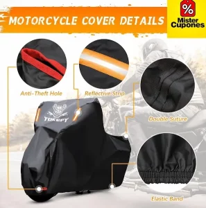 Funda impermeable para moto