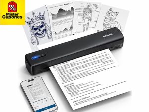🖨️ POLONO Impresora Portátil Térmica Bluetooth D810